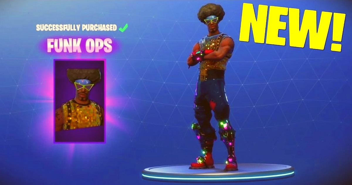 Funk Ops Skin in Fortnite Battle Royale