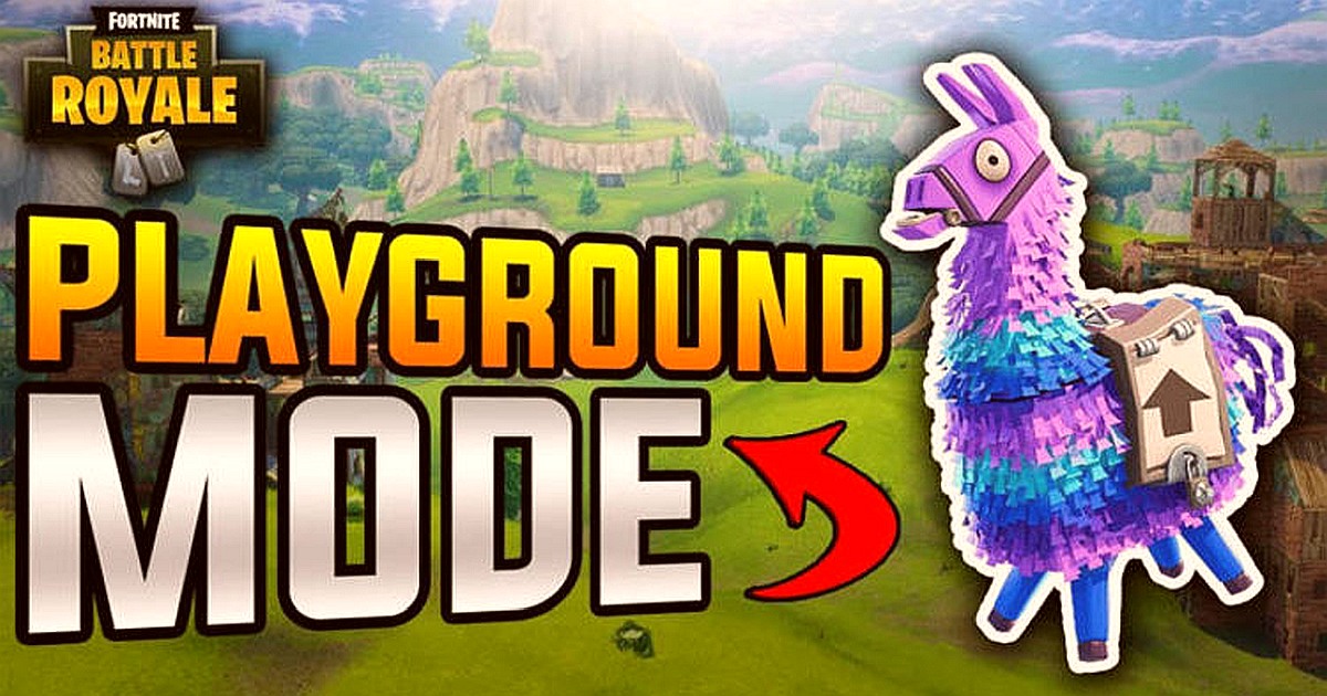 The Return of Fortnite Playground Mode in the Update v5.10